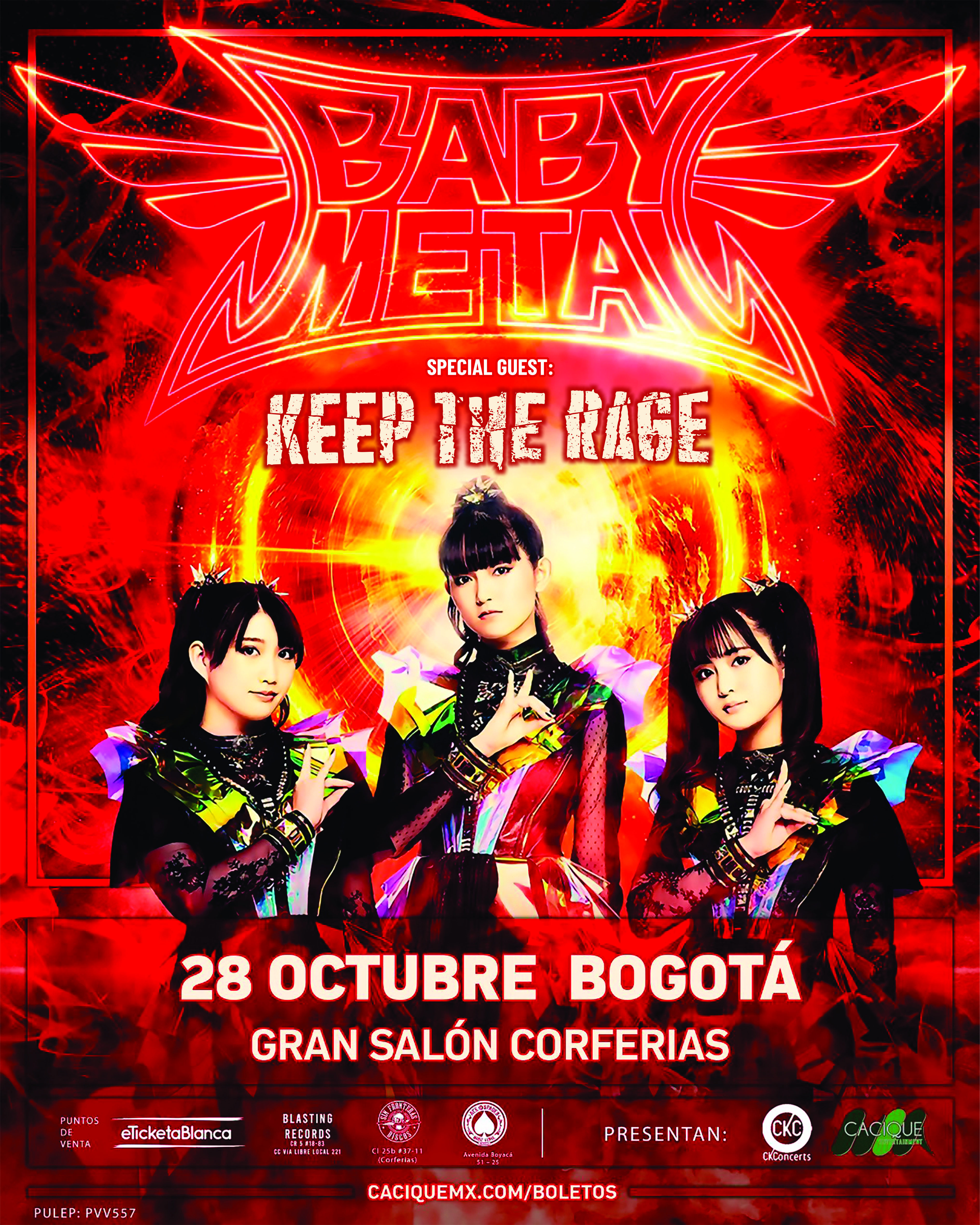 Concierto Baby Metal